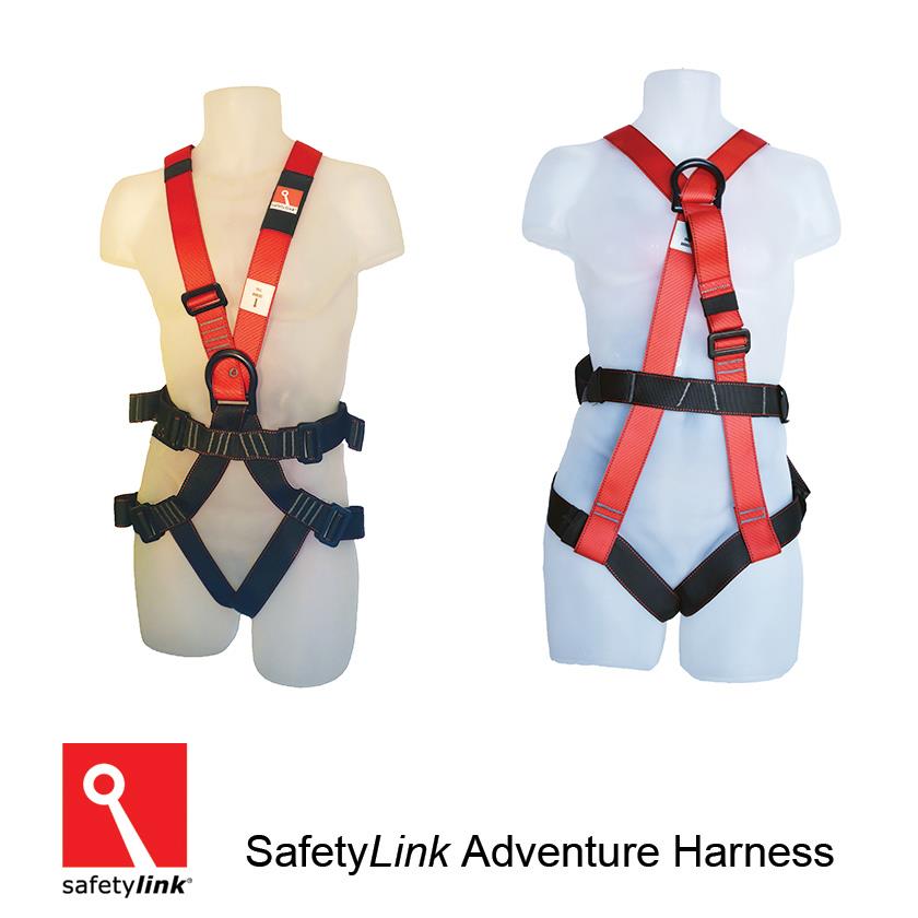 Full Body Harness Rock Climbing Harness SafetyLink Adventure Harness –