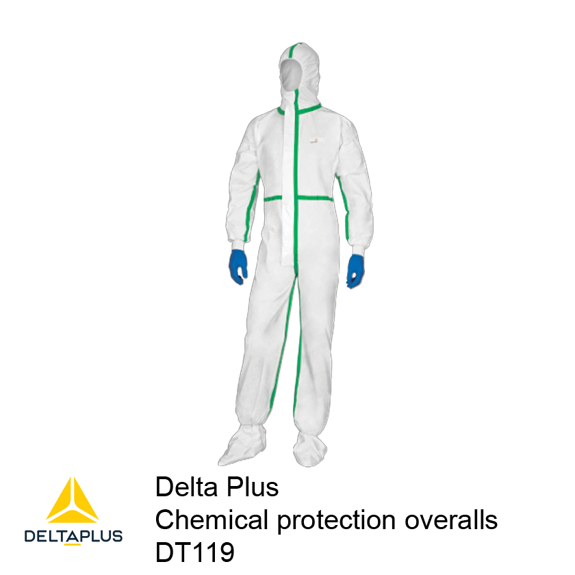 DP_DT119 – Type 4 Disposable Chemical Protection Overalls