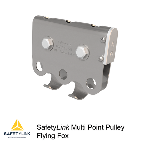 REC.PULL006 Pulley - Flying Fox Multi Point NON PASS THROUGH