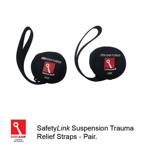 Suspension trauma relief straps – pair.